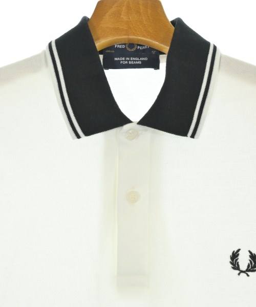 FRED PERRY（フレッドペリー）ポロシャツ 白 サイズ:42(XS位) メンズ/2200685654026