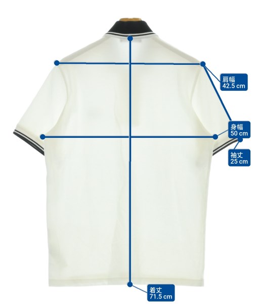 FRED PERRY（フレッドペリー）ポロシャツ 白 サイズ:42(XS位) メンズ/2200685654026