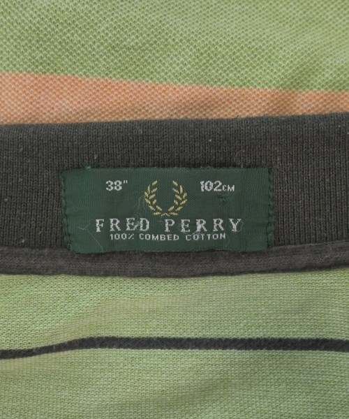 FRED PERRY（フレッドペリー）ポロシャツ 緑 サイズ:38(S位) メンズ/2200687008056