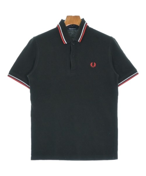 FRED PERRY(フレッドペリー)ポロシャツ 黒 サイズ:38(S位)/2200688215101