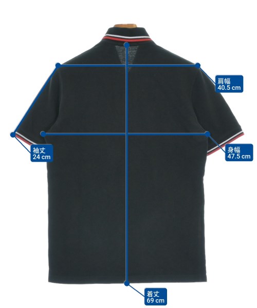FRED PERRY（フレッドペリー）ポロシャツ 黒 サイズ:38(S位) メンズ/2200688215101