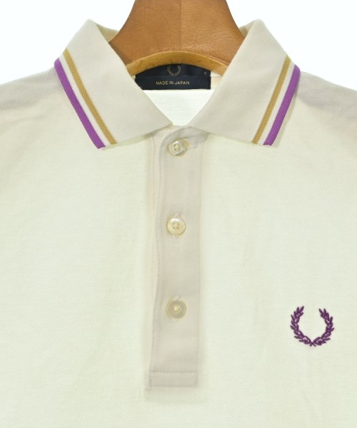FRED PERRY（フレッドペリー）ポロシャツ 白 サイズ:S メンズ/2200686208068