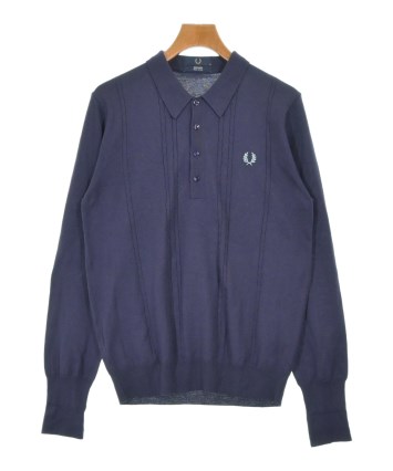 FRED PERRY（フレッドペリー）ニット・セーター 紫 サイズ:M メンズ