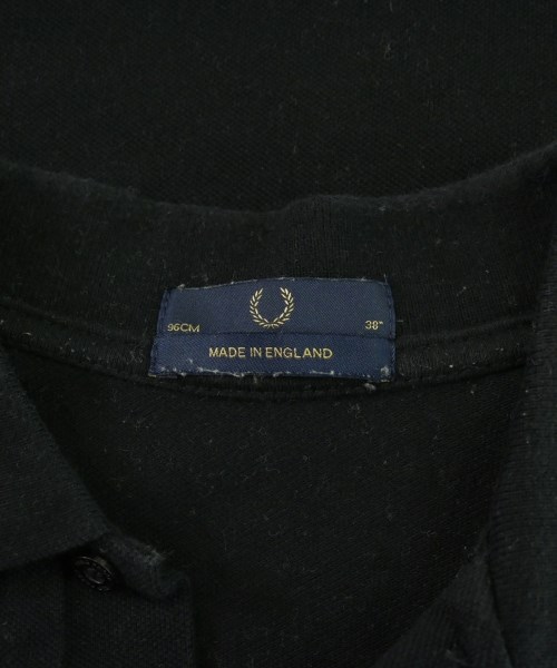 FRED PERRY（フレッドペリー）ポロシャツ 黒 サイズ:38(M位) メンズ/2200686945048