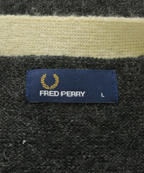 FRED PERRY（フレッドペリー）カーディガン グレー サイズ:L メンズ/2200689124693