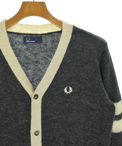 FRED PERRY（フレッドペリー）カーディガン グレー サイズ:L メンズ/2200689124693