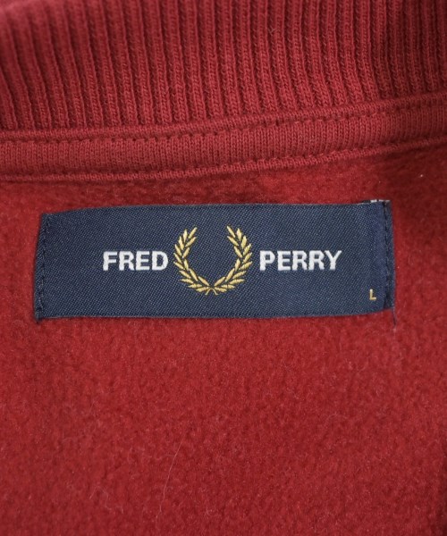 FRED PERRY（フレッドペリー）スウェット 赤 サイズ:L メンズ/2200691793092