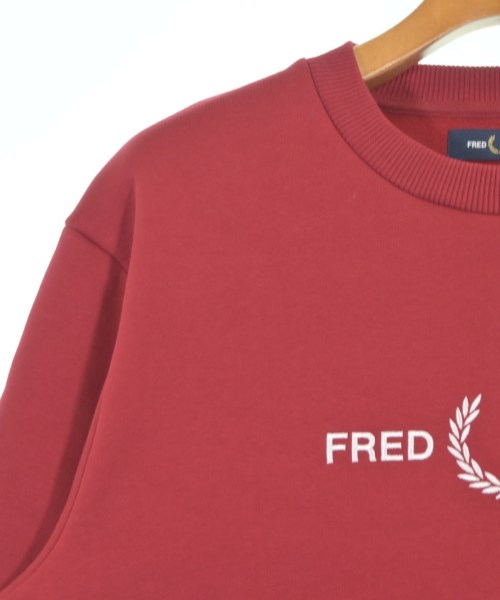 FRED PERRY（フレッドペリー）スウェット 赤 サイズ:L メンズ/2200691793092