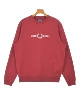 FRED PERRY（フレッドペリー）スウェット 赤 サイズ:L メンズ/2200691793092