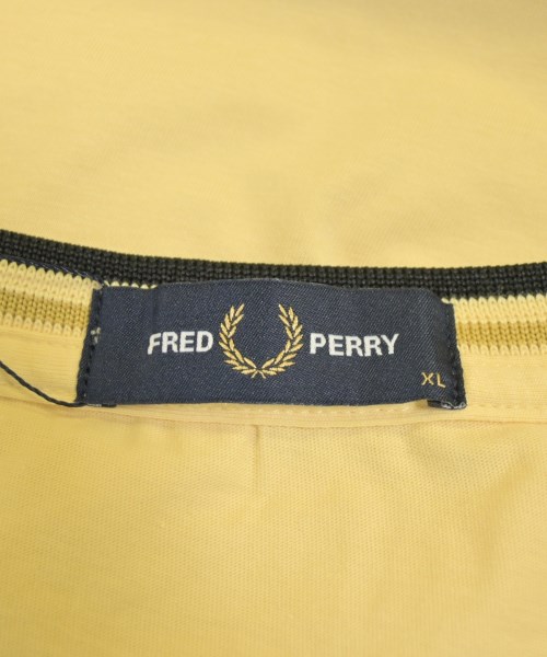 FRED PERRY（フレッドペリー）Tシャツ・カットソー 黄 サイズ:XL メンズ/2200692131046