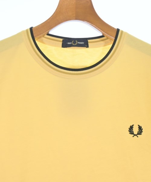 FRED PERRY（フレッドペリー）Tシャツ・カットソー 黄 サイズ:XL メンズ/2200692131046