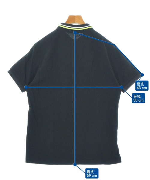 FRED PERRY（フレッドペリー）ポロシャツ 黒 サイズ:L メンズ/2200686665083