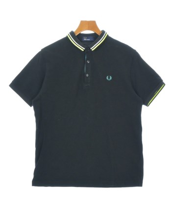 Fred Perry 黒 ポロシャツ FRED PERRY（フレッドペリー）ポロシャツ 黒 サイズ:L メンズ