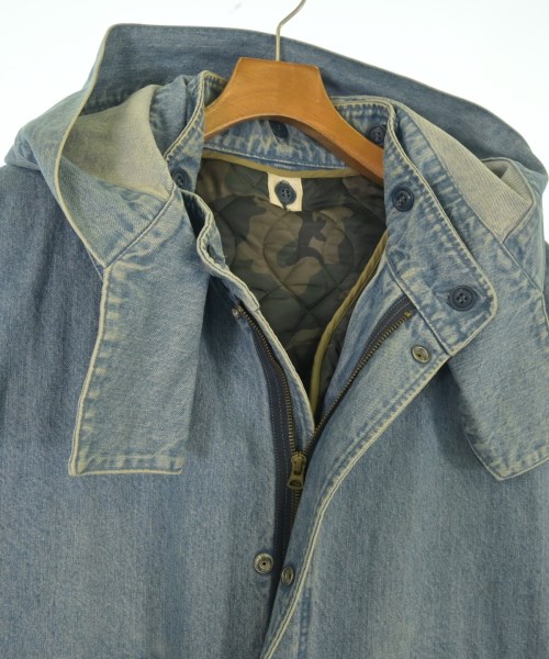 THE DUFFER OF ST. GEORGE（ザダファーオブセントジョージ）モッズコート 青 サイズ:-(XL位) メンズ/2200634669026