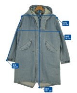 THE DUFFER OF ST. GEORGE（ザダファーオブセントジョージ）モッズコート 青 サイズ:-(XL位) メンズ/2200634669026