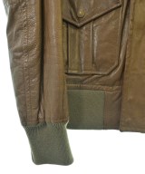 THE DUFFER OF ST. GEORGE（ザダファーオブセントジョージ）ライダース 茶 サイズ:L メンズ/2200623814017