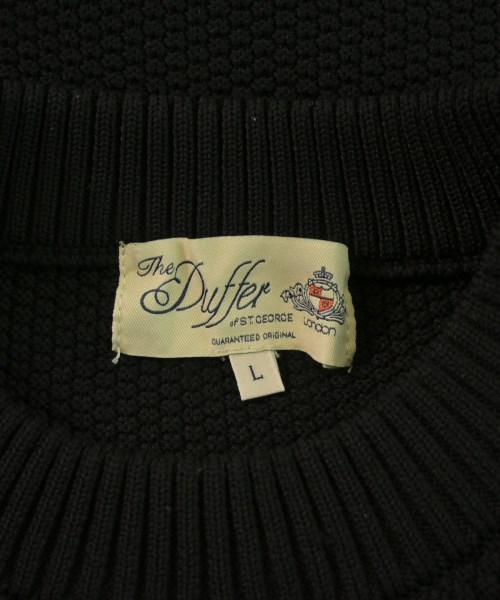 THE DUFFER OF ST. GEORGE（ザダファーオブセントジョージ）ニット・セーター 黒 サイズ:L メンズ/2200616864357