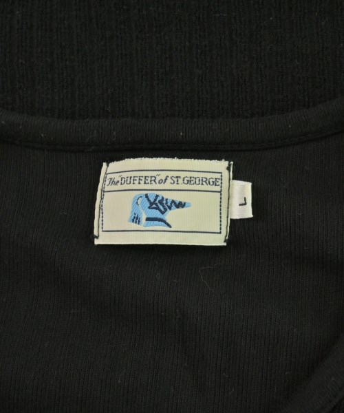 THE DUFFER OF ST. GEORGE（ザダファーオブセントジョージ）Tシャツ・カットソー 黒 サイズ:L メンズ/2200698118287