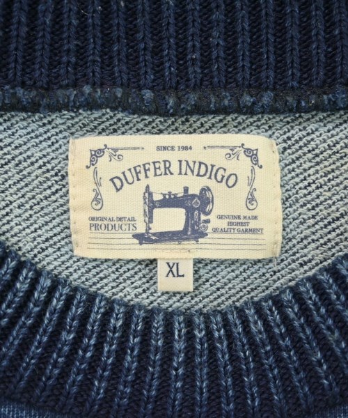 THE DUFFER OF ST. GEORGE（ザダファーオブセントジョージ）ニット・セーター 紺 サイズ:XL メンズ/2200462411170