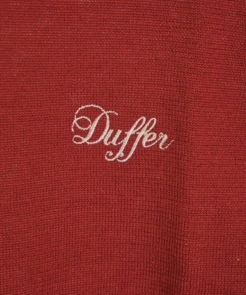 THE DUFFER OF ST. GEORGE（ザダファーオブセントジョージ）ニット・セーター 赤 サイズ:L メンズ/2200462411194