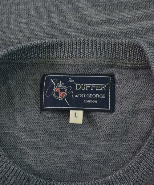 THE DUFFER OF ST. GEORGE（ザダファーオブセントジョージ）ニット・セーター グレー サイズ:L メンズ/2200462411200