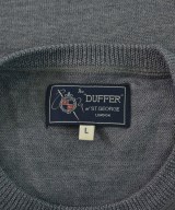 THE DUFFER OF ST. GEORGE（ザダファーオブセントジョージ）ニット・セーター グレー サイズ:L メンズ/2200462411200