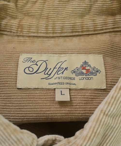THE DUFFER OF ST. GEORGE（ザダファーオブセントジョージ）カジュアルシャツ ベージュ サイズ:L メンズ/2200651394017