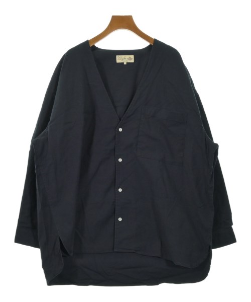 THE DUFFER OF ST. GEORGE(ザダファーオブセントジョージ)カジュアルシャツ 黒 サイズ:L/2200640880125