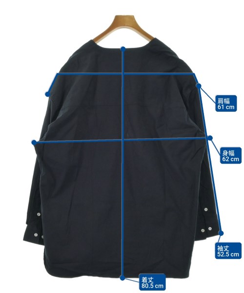 THE DUFFER OF ST. GEORGE（ザダファーオブセントジョージ）カジュアルシャツ 黒 サイズ:L メンズ/2200640880125