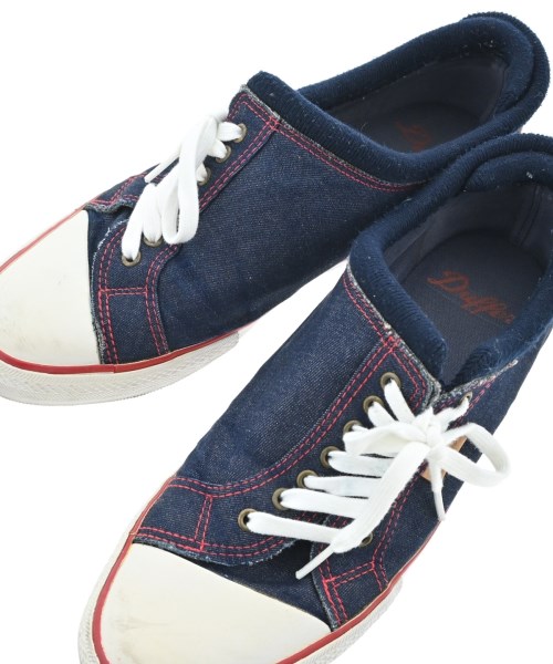 THE DUFFER OF ST. GEORGE（ザダファーオブセントジョージ）スニーカー 紺 サイズ:UK9(27.5cm位) メンズ/2200652375039