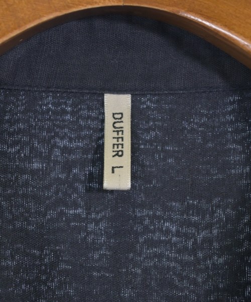 THE DUFFER OF ST. GEORGE（ザダファーオブセントジョージ）カジュアルシャツ 紺 サイズ:L メンズ/2200703383143