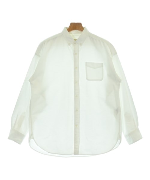 THE DUFFER OF ST. GEORGE(ザダファーオブセントジョージ)カジュアルシャツ 白 サイズ:L/2200664626020