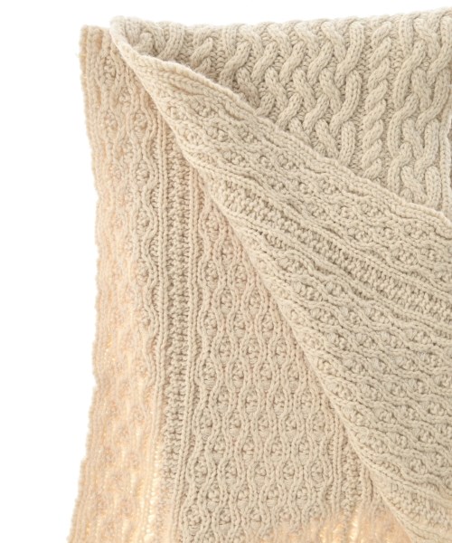 THE DUFFER OF ST. GEORGE（ザダファーオブセントジョージ）マフラー 白 サイズ:- メンズ/2200669901085