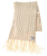 THE DUFFER OF ST. GEORGE（ザダファーオブセントジョージ）マフラー 白 サイズ:- メンズ/2200669901085