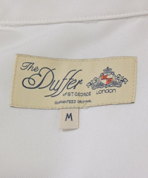 THE DUFFER OF ST. GEORGE（ザダファーオブセントジョージ）カジュアルシャツ 白 サイズ:M メンズ/2200692748015