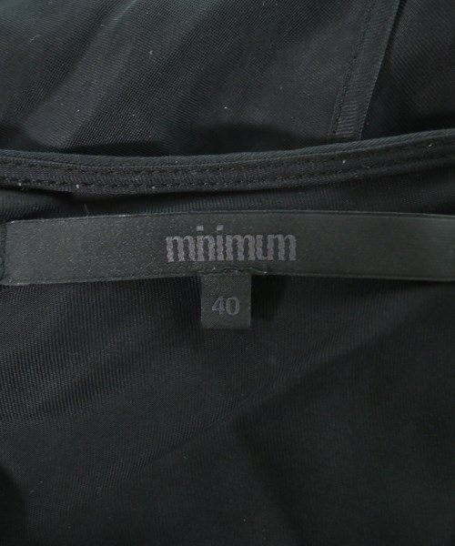 MINIMUM（ミニマム）ワンピース 黒 サイズ:40(M位) レディース/2200641368271