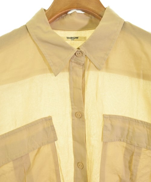 THROW　BY　SLY（スローバイスライ）カジュアルシャツ ベージュ サイズ:F レディース/2200670044061