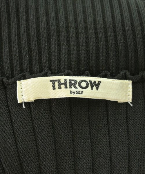 THROW　BY　SLY（スローバイスライ）ニット・セーター 黒 サイズ:F レディース/2200703072153