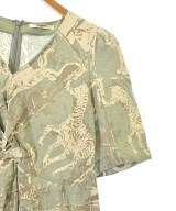 THROW　BY　SLY（スローバイスライ）ワンピース 緑 サイズ:1(S位) レディース/2200651781015