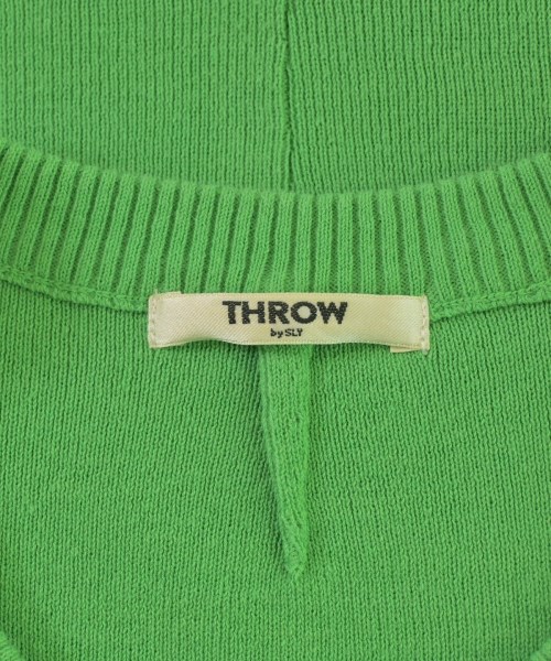 THROW　BY　SLY（スローバイスライ）ベスト/ノースリーブ 緑 サイズ:F レディース/2200705301077