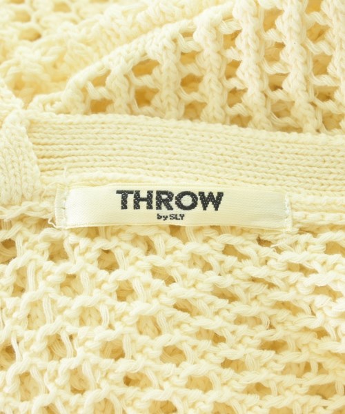 THROW　BY　SLY（スローバイスライ）ワンピース 白 サイズ:F レディース/2200710433015