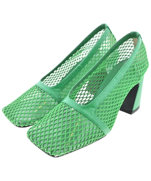 THROW　BY　SLY(スローバイスライ)パンプス 緑 サイズ:S(22cm位)/2200672071706
