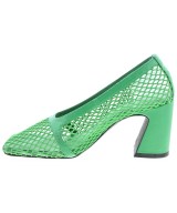 THROW　BY　SLY（スローバイスライ）パンプス 緑 サイズ:S(22cm位) レディース/2200672071706