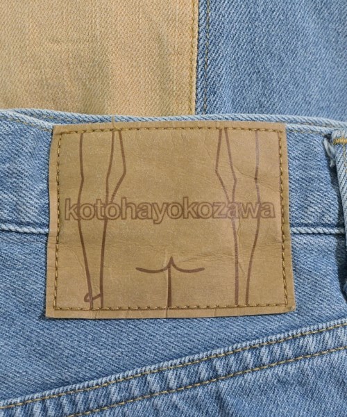 kotohayokozawa（コトハヨコザワ）デニムパンツ 青 サイズ:M レディース/2200641581038