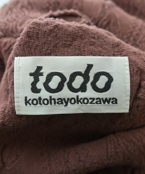 kotohayokozawa（コトハヨコザワ）ニット・セーター 茶 サイズ:1(S位) レディース/2200637300179