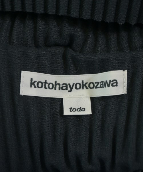 kotohayokozawa（コトハヨコザワ）Tシャツ・カットソー 黒 サイズ:F レディース/2200714222059
