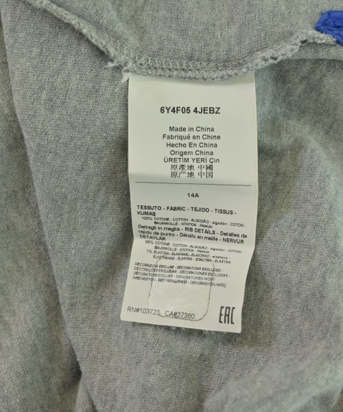 ARMANI Jr（アルマーニジュニア）Tシャツ・カットソー グレー サイズ:166(17T-18T) キッズ/2200608855059