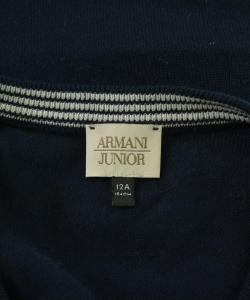 ARMANI Jr（アルマーニジュニア）ニット 紺 サイズ:154(13T-14T) キッズ/2200672559235