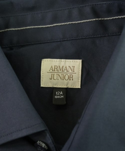 ARMANI Jr（アルマーニジュニア）シャツ 紺 サイズ:154(13T-14T) キッズ/2200687146031