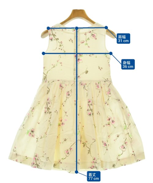 bonpoint（ボンポワン）ワンピース（その他） 白 サイズ:12 キッズ/2200635373151